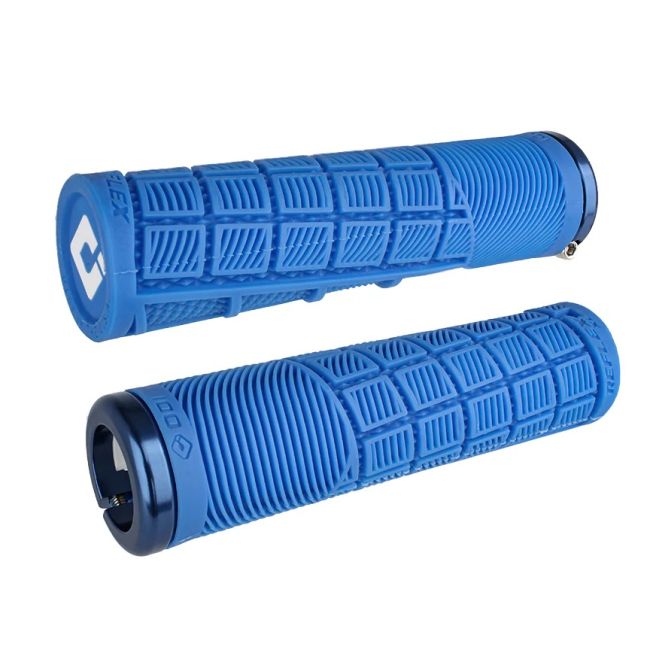 Odi - mansoane ghidon bicicleta Reflex XL Lock-On grips 135mm - albastru