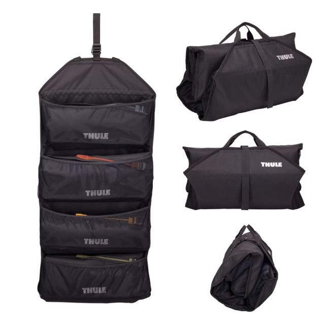 Set genti voiaj THULE GoPack Duffle 75L - Black | 4 buc.