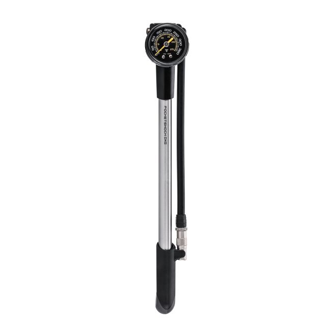 Topeak - pompă suspensii bicicletă Pocketshock DXG XL (TPSDXG-XL) - argintiu negru