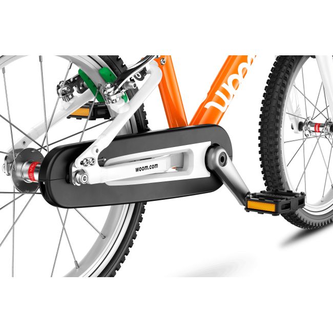 Bicicleta copii Woom 2 cu roti 14" portocaliu flame orange