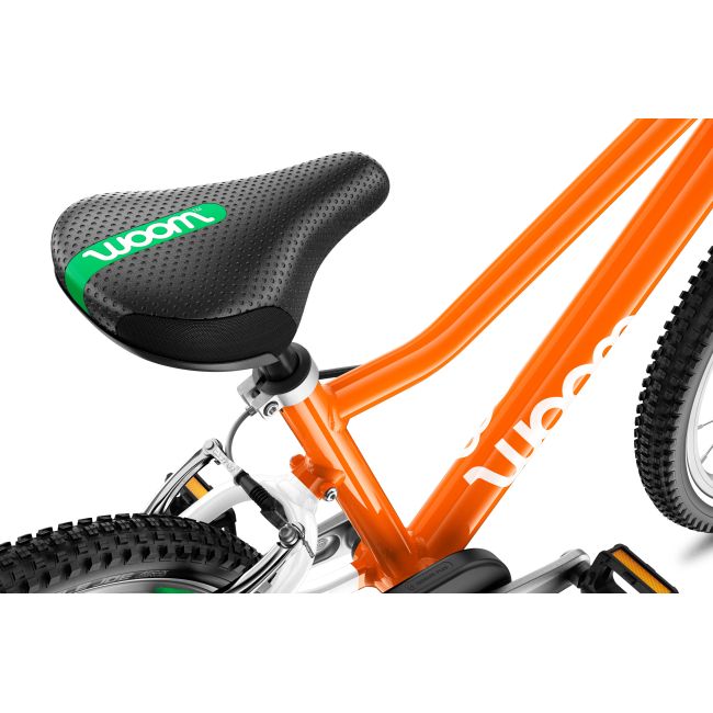 Bicicleta copii Woom 2 cu roti 14" portocaliu flame orange