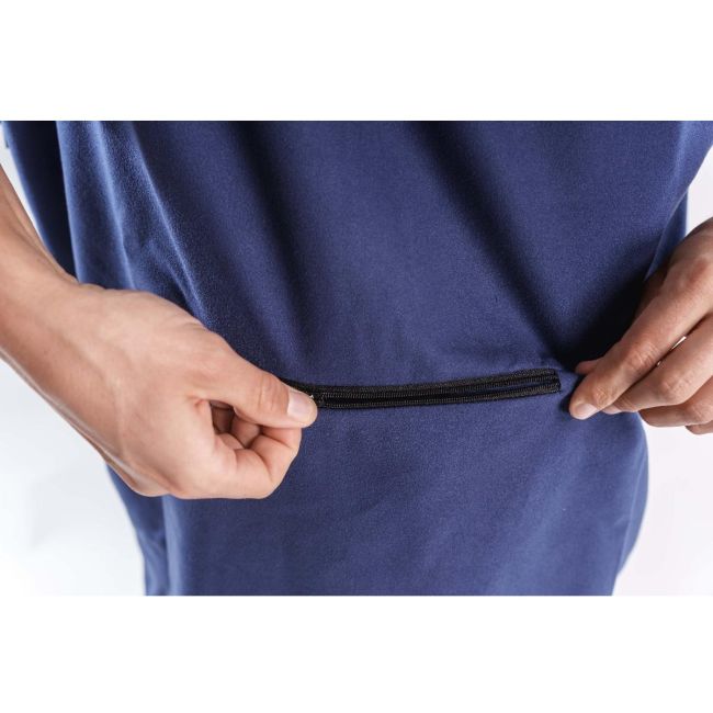 Z3R0D - Prosop tip poncho TRANSITION towel - albastru inchis navy