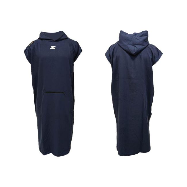 Z3R0D - Prosop tip poncho TRANSITION towel - albastru inchis navy