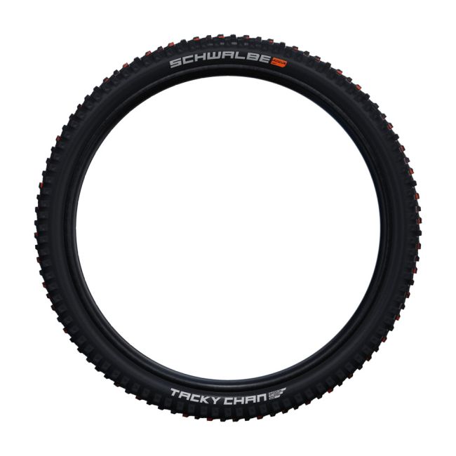 Cauciuc SCHWALBE Tacky Chan Evo - 27.5x2.40 (62-584) HS625 B/B-SK, Super Gravity, Addix Soft - TLE Pliabil