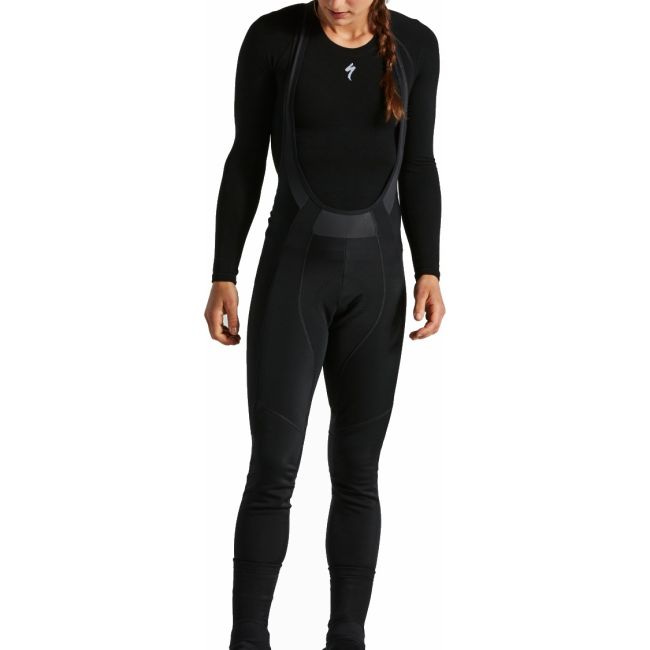 Pantaloni cu bretele SPECIALIZED Women's SL Expert Softshell - Black L