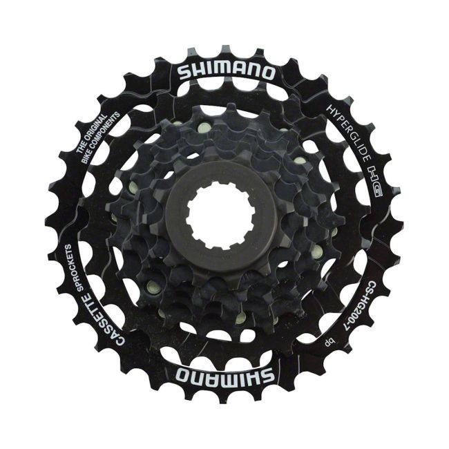 Pinioane SHIMANO Tourney CS-HG200-7 - 7 Viteze, 12-32T | Caseta