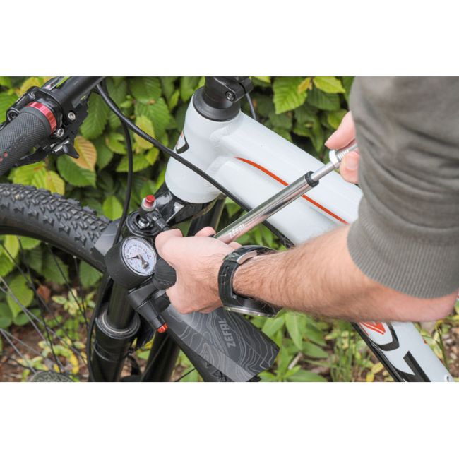 Pompa shock ZEFAL Z Shock - Black/Silver