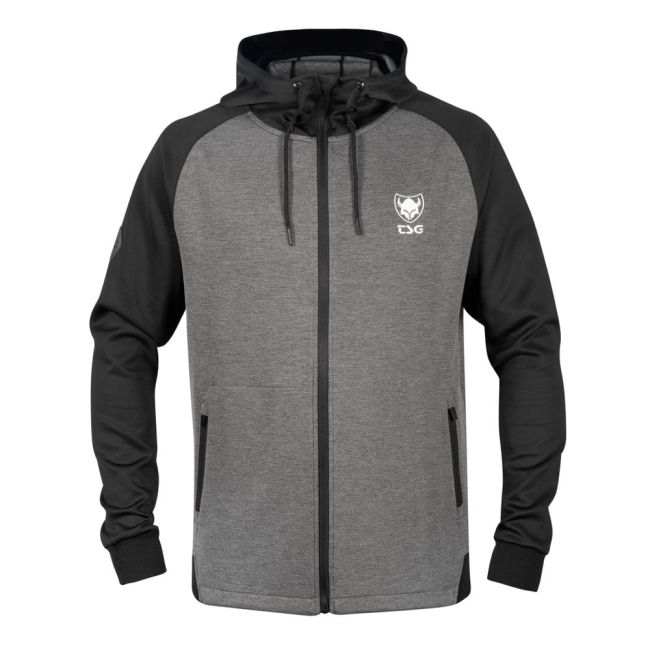 Hanorac TSG Aero Zip - Black/Grey