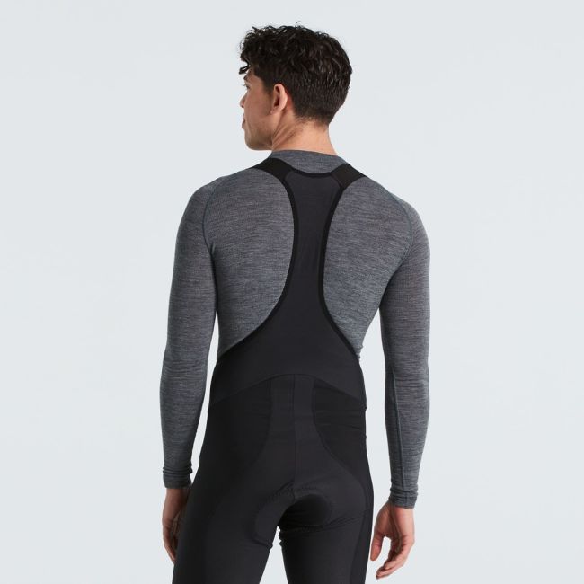Bluza SPECIALIZED Men's Merino Seamless LS Base Layer - Grey