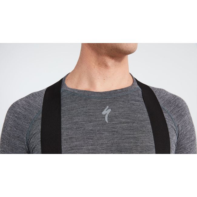 Bluza SPECIALIZED Men's Merino Seamless LS Base Layer - Grey