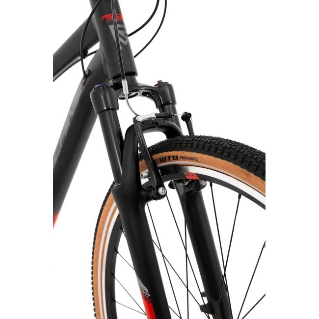 Bicicleta Rock Machine Crossride 100 29 Matte Black/Grey/Red 22.0 - (XL)