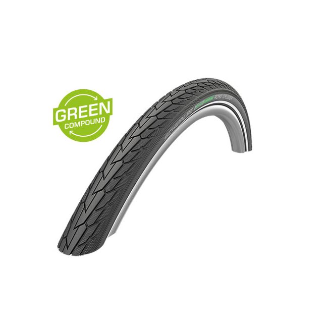 Cauciuc SCHWALBE Road Cruiser - 26x1.75 (47-559) HS484 B/B+RT, Green - Sarma