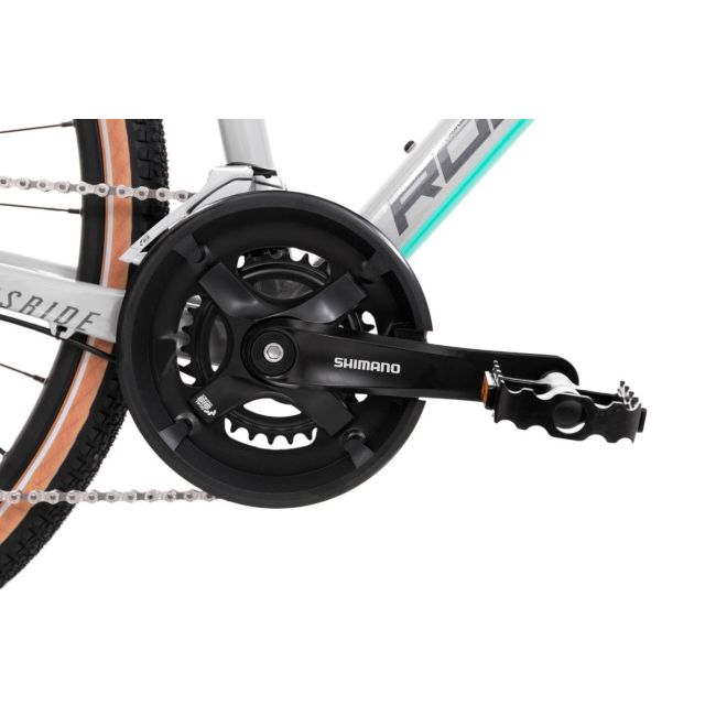 Bicicleta Rock Machine Crossride 300 Lady 29 Gloss Grey/Grey/Mint 19.0 - (L)