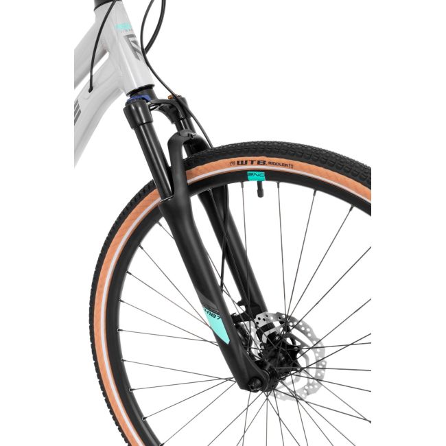 Bicicleta Rock Machine Crossride 300 Lady 29 Gloss Grey/Grey/Mint 19.0 - (L)