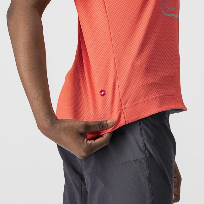 Jersey Castelli Trail Tech W de dama Corai