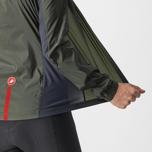 Jacheta de vant Castelli Squadra Stretch W de dama Kaki XL
