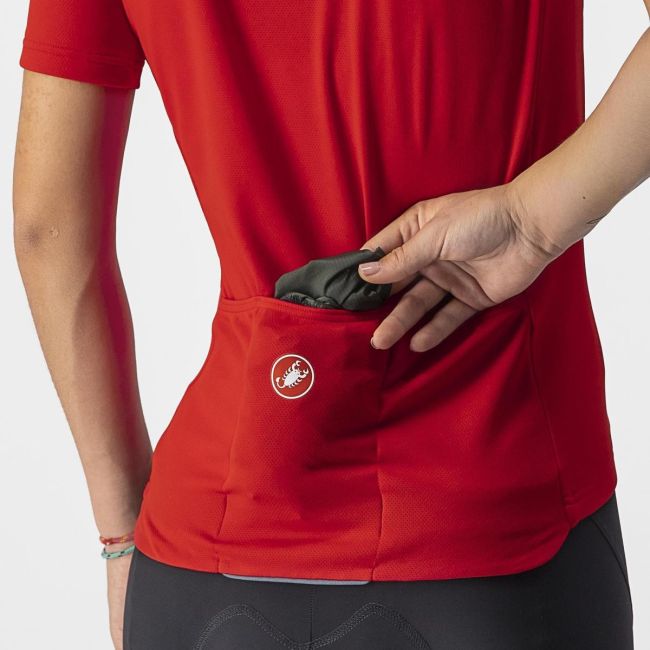 Jacheta de vant Castelli Squadra Stretch W de dama Kaki XL