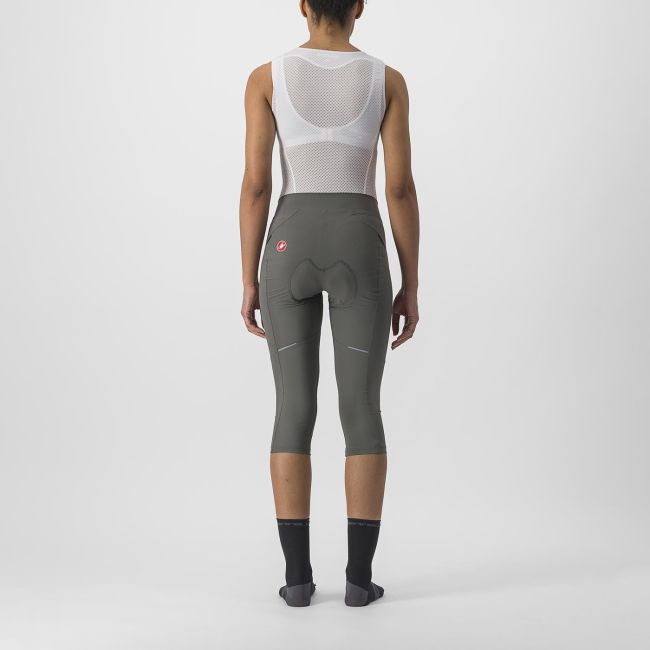 Pantaloni trei sferturi Castelli Velocissima 3 de dama Gri/Antracit S