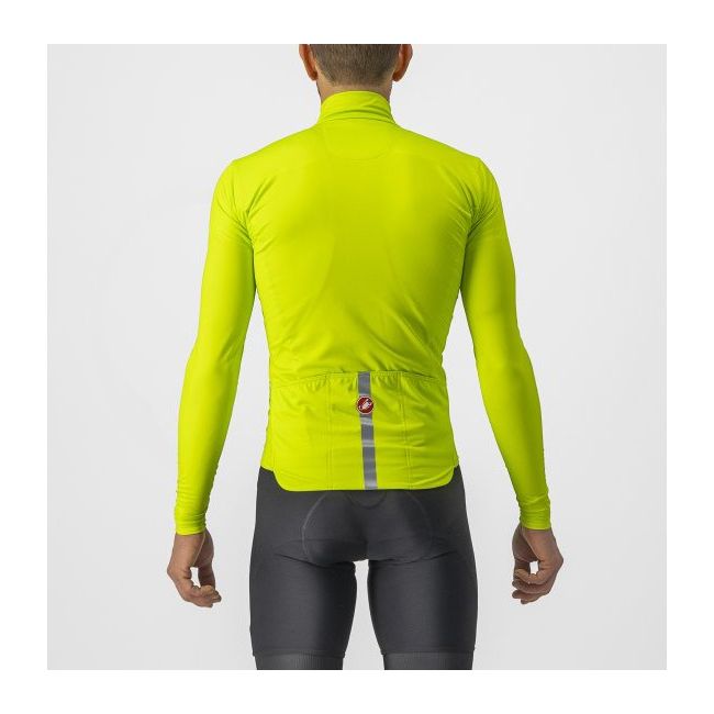 Tricou cu maneca lunga Castelli PRO Thermal Mid LS Galben Fluo XL
