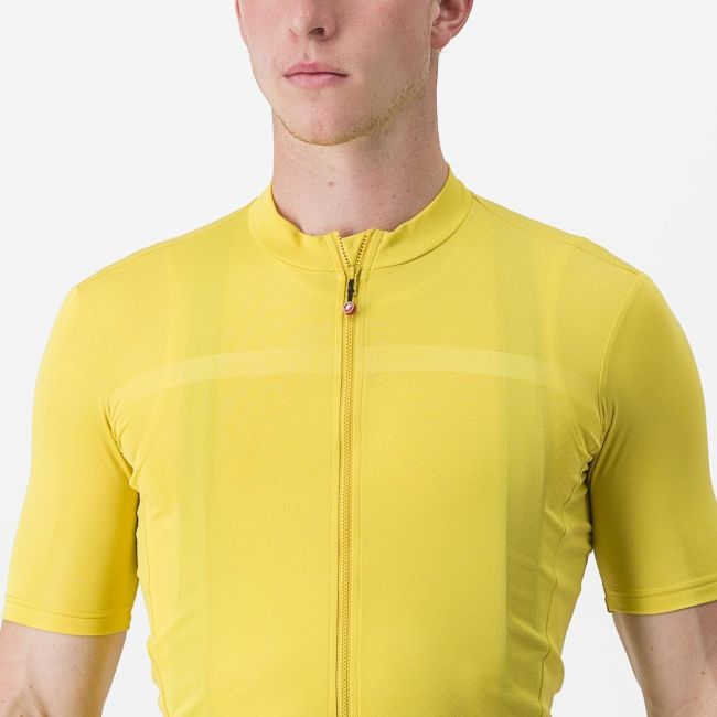 Tricou cu maneca scurta Castelli Classifica Galben