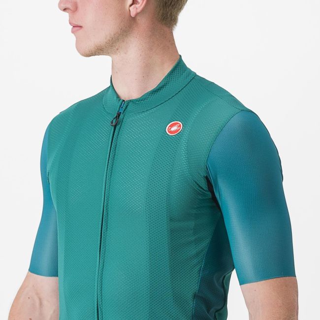 Tricou cu maneca scurta Castelli Endurance Elite Turcoaz