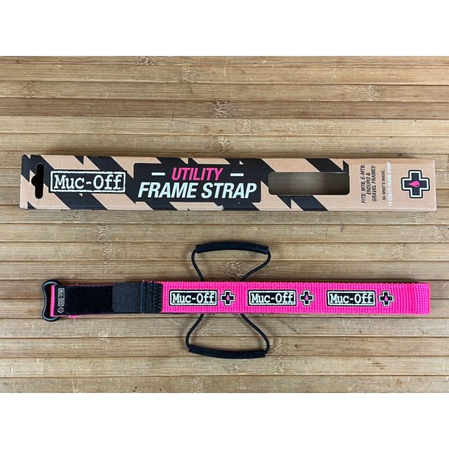 Banda prindere cadru Muc-Off Utility Frame Strap Roz