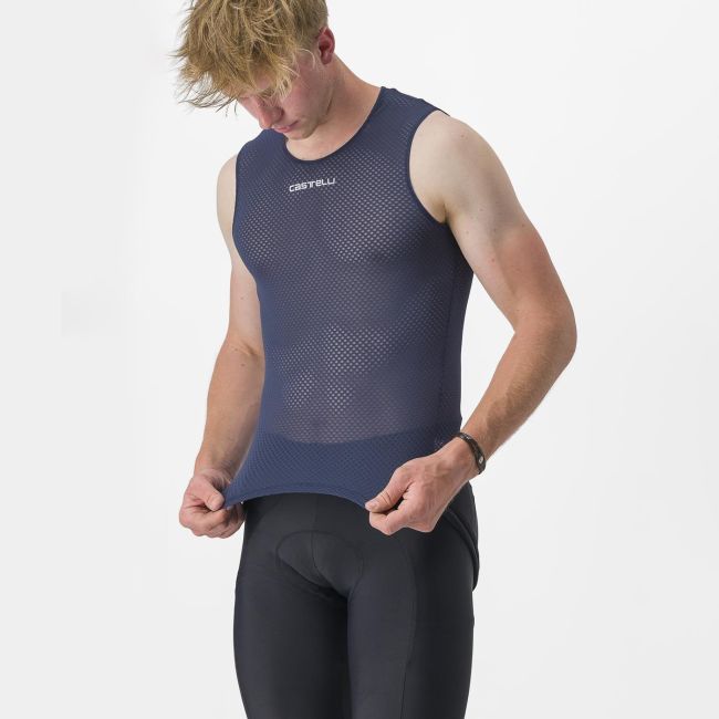 Bluza de corp fara maneci Castelli PRO Mesh 2.0 SL Indigo