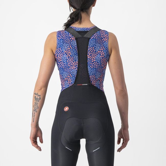 Bluza de corp fara maneci Castelli Pro Mesh 4 W SL de dama Violet