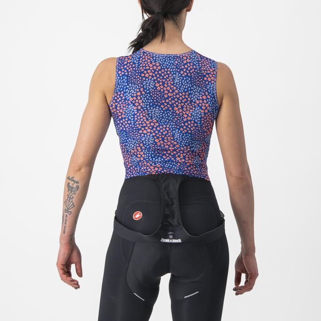 Bluza de corp fara maneci Castelli Pro Mesh 4 W SL de dama Violet