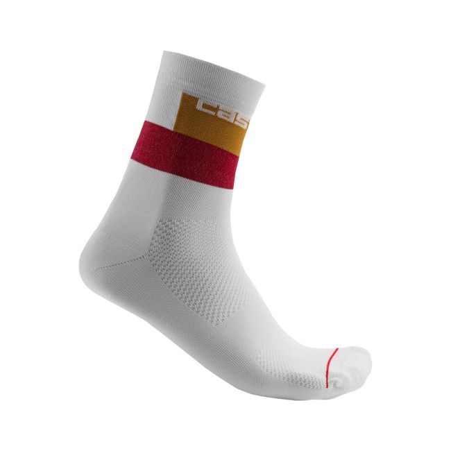 Sosete Castelli Blocco 15 Gri/Rosu/Portocaliu L/XL 40-43