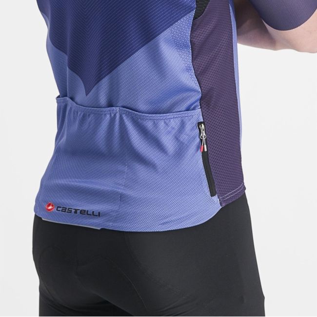 Tricou cu maneca scurta Castelli Endurance PRO 2 Mov/Indigo/Violet