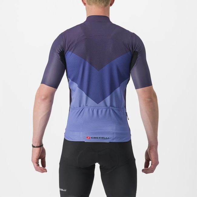 Tricou cu maneca scurta Castelli Endurance PRO 2 Mov/Indigo/Violet