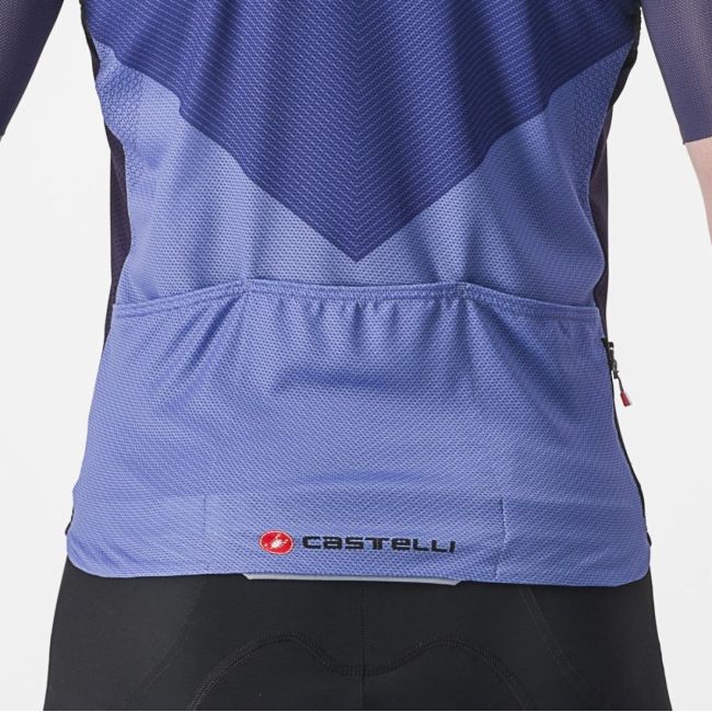 Tricou cu maneca scurta Castelli Endurance PRO 2 Mov/Indigo/Violet