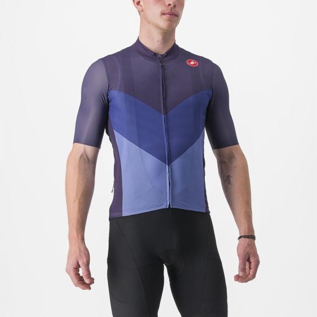 Tricou cu maneca scurta Castelli Endurance PRO 2 Mov/Indigo/Violet