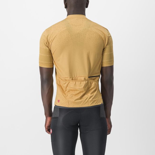 Tricou cu maneca scurta Castelli Unlimited Terra Galben L