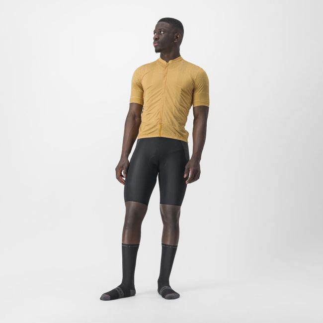 Tricou cu maneca scurta Castelli Unlimited Terra Galben L