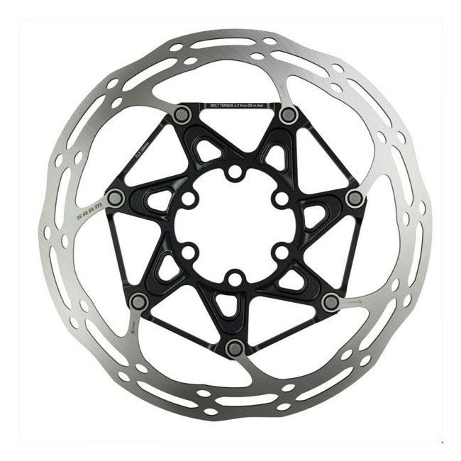 Disc Frana Sram Centerline Rounded 2-Piece 140mm Black