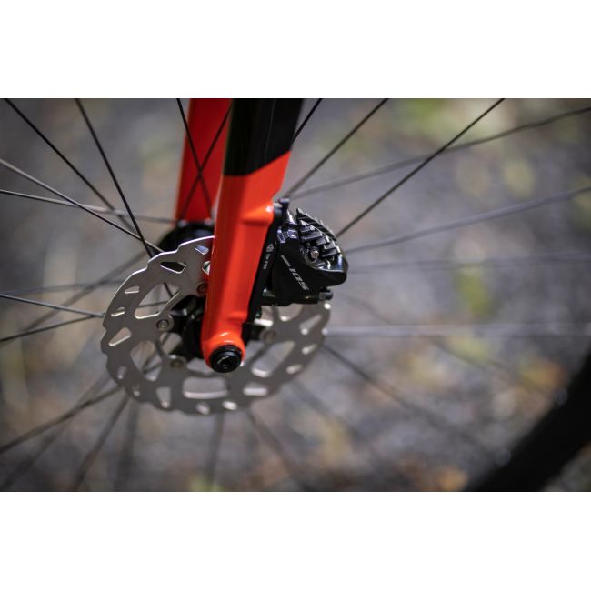 Bicicleta Superior X-ROAD Issue Black Metallic/Chrome Silver/Team Red 56cm - (L)