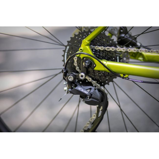 Bicicleta Superior XC 859 29 Matte Lime Metallic/Chrome Silver 18.0 - (M)