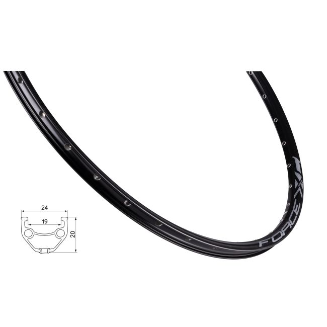 Janta Force XC Basic Disc 622x19 32h neagra