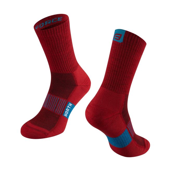Sosete Force North red-blue S-M/36-41