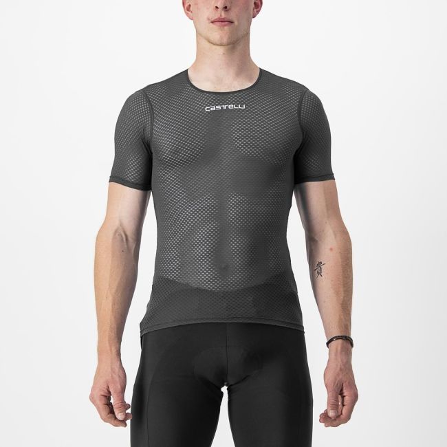 Bluza de corp cu maneca scurta Castelli PRO Mesh 2.0 SS Negru