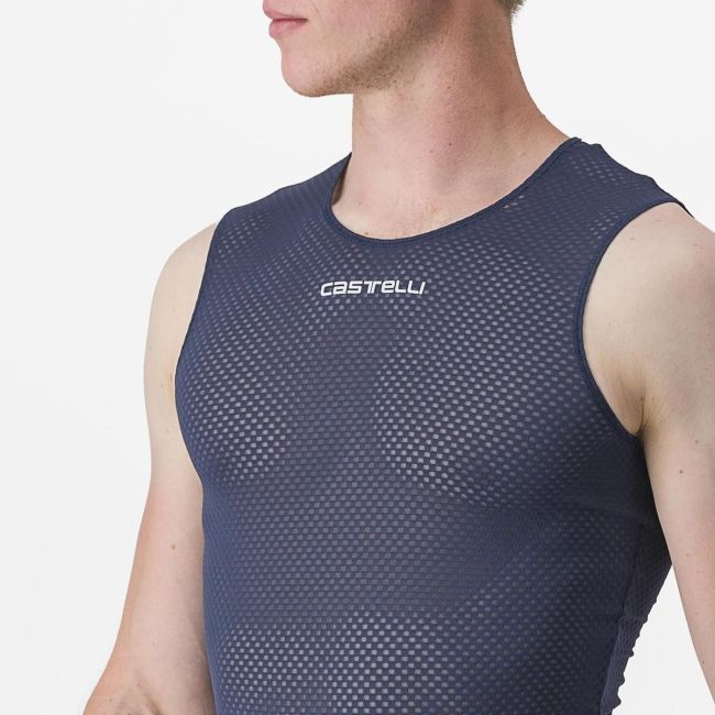 Bluza de corp fara maneci Castelli PRO Mesh 2.0 SL Indigo