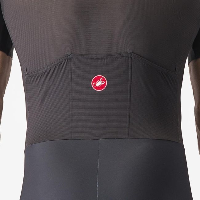 Combinezon cu maneca scurta Castelli Sanremo BTW Speed Negru L