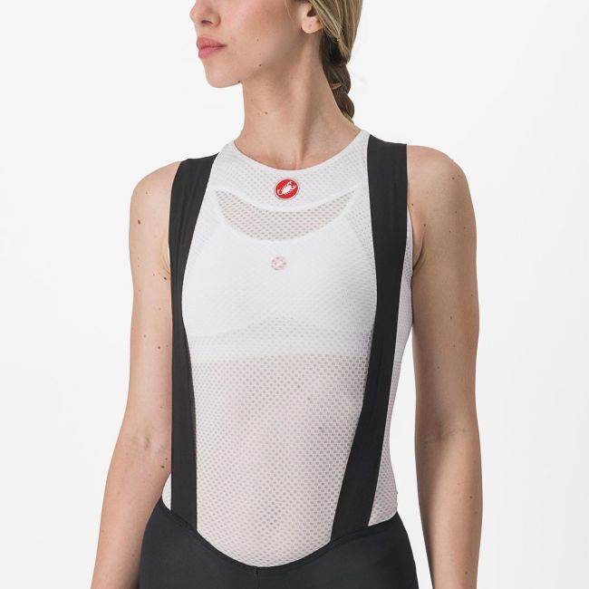 Pantaloni scurti cu bretele Castelli Endurance W de dama Negru
