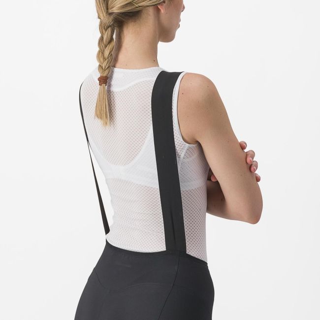 Pantaloni scurti cu bretele Castelli Endurance W de dama Negru