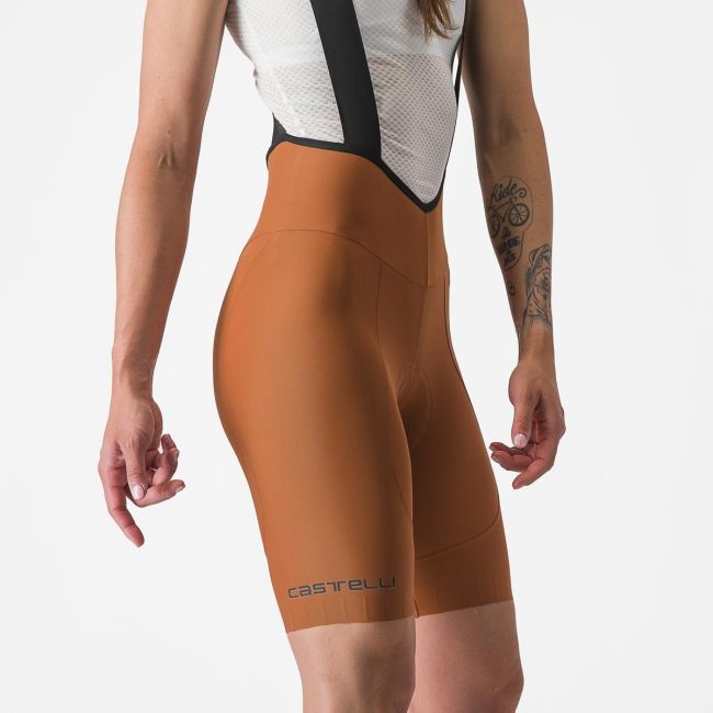 Pantaloni scurti cu bretele Castelli Espresso W DT de dama Maro