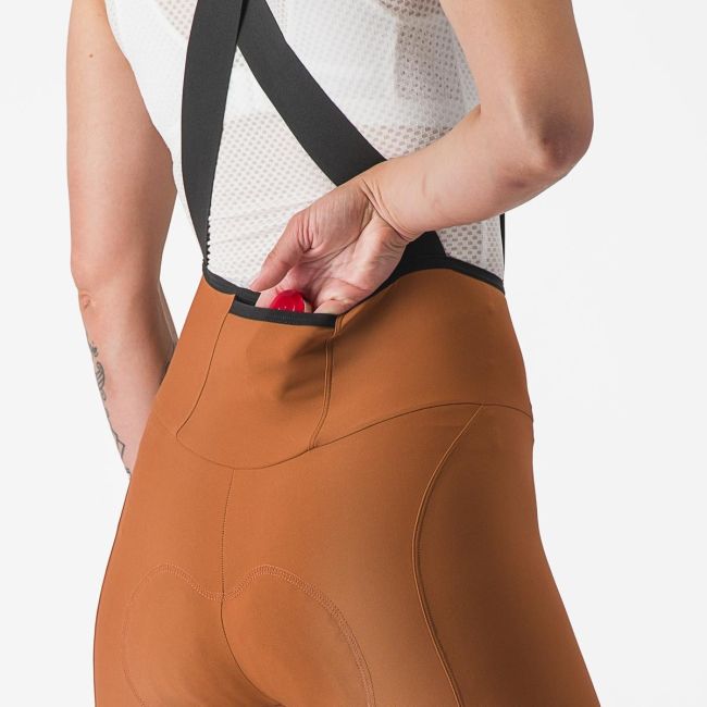 Pantaloni scurti cu bretele Castelli Espresso W DT de dama Maro