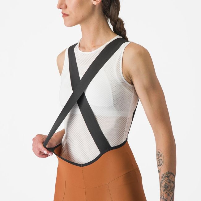 Pantaloni scurti cu bretele Castelli Espresso W DT de dama Maro