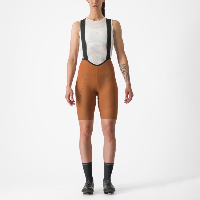 Pantaloni scurti cu bretele Castelli Espresso W DT de dama Maro